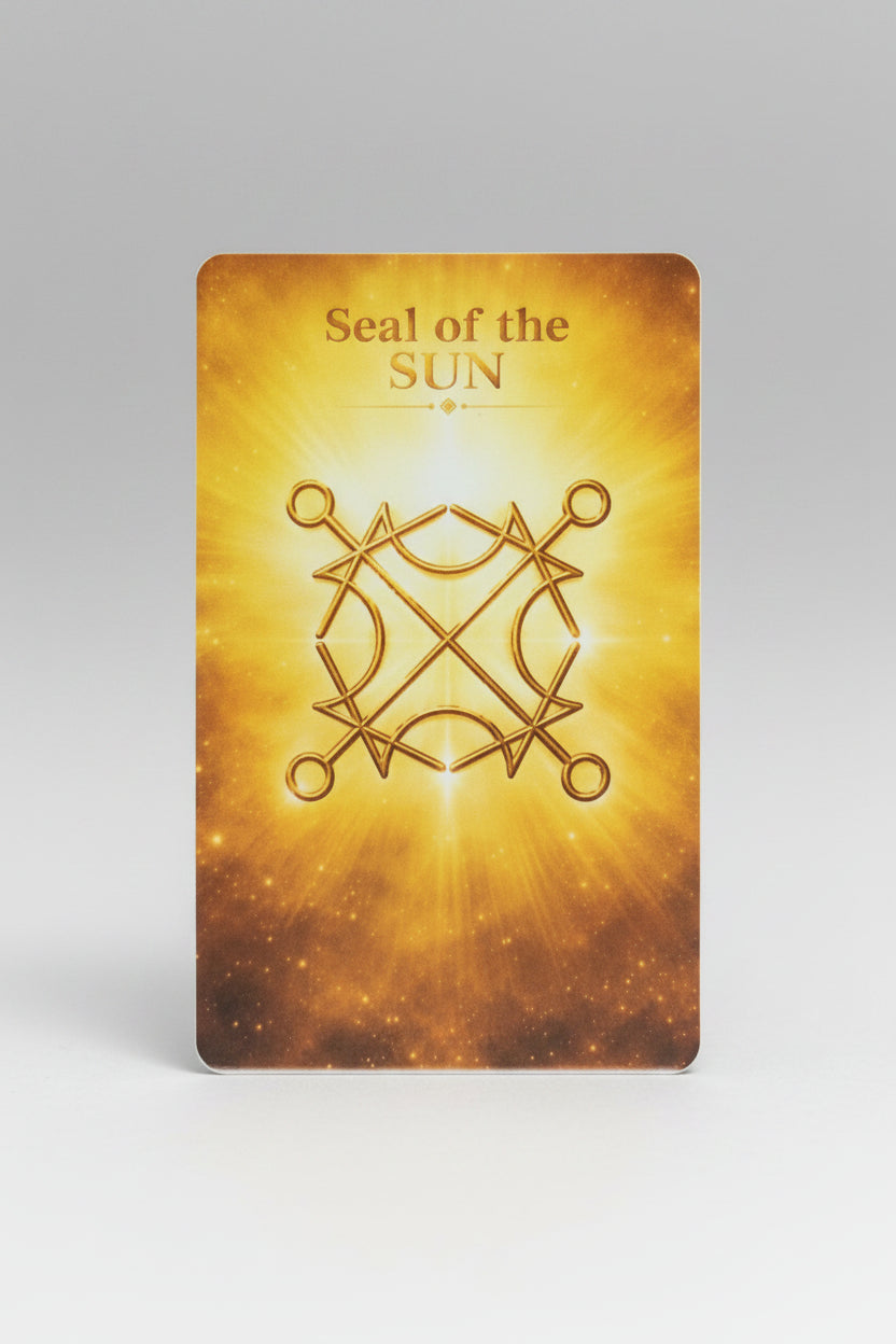 Seal of The Sun – Yantra Card