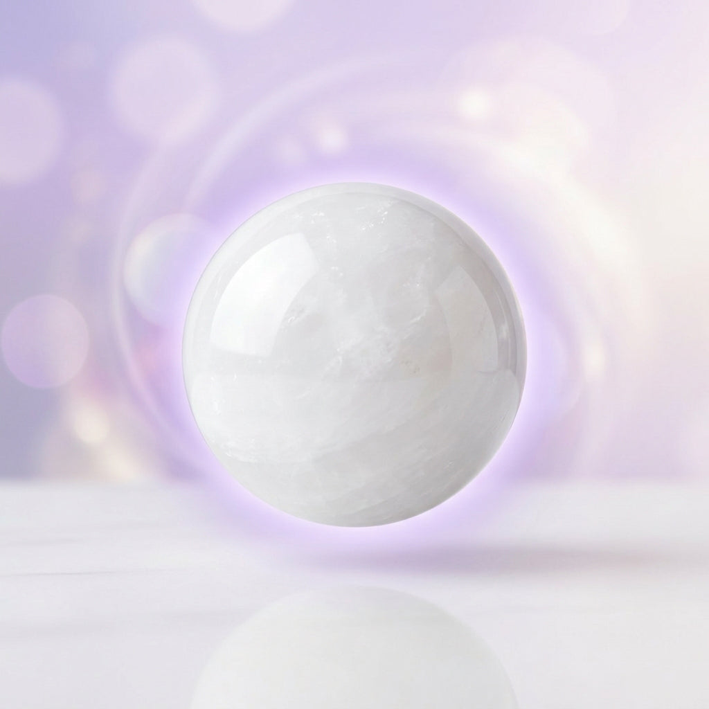 ROSE QUARTZ MINI CRYSTAL BALL
