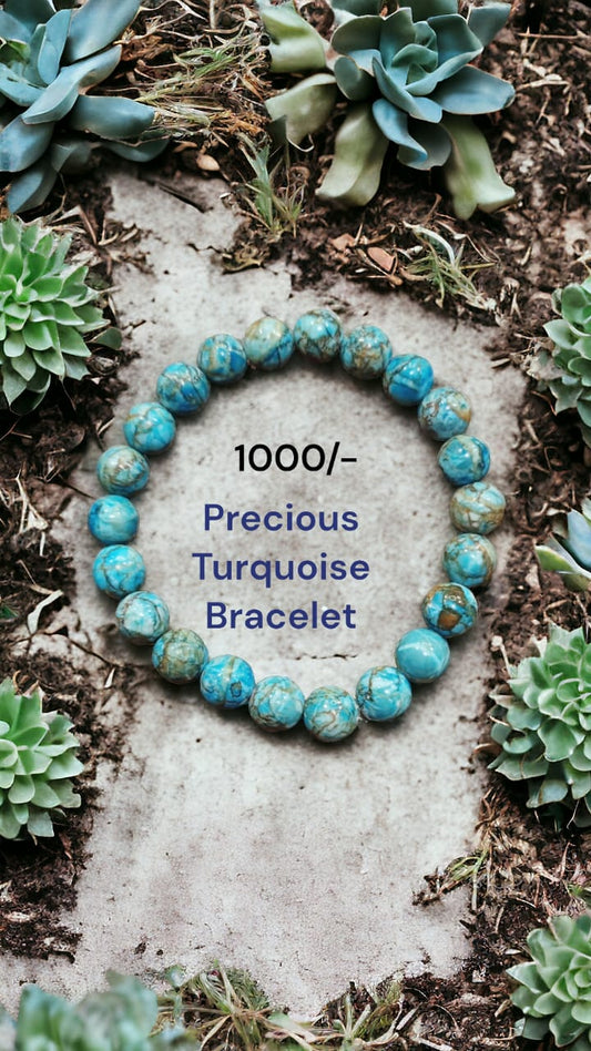 Turquoise Precious stone bracelet