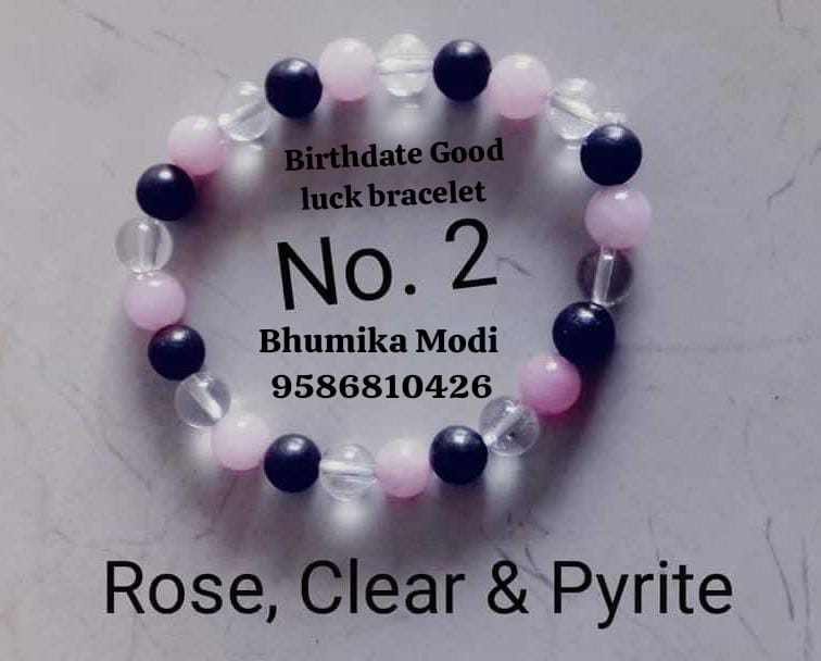 Birthdate Good luck bracelet No.2