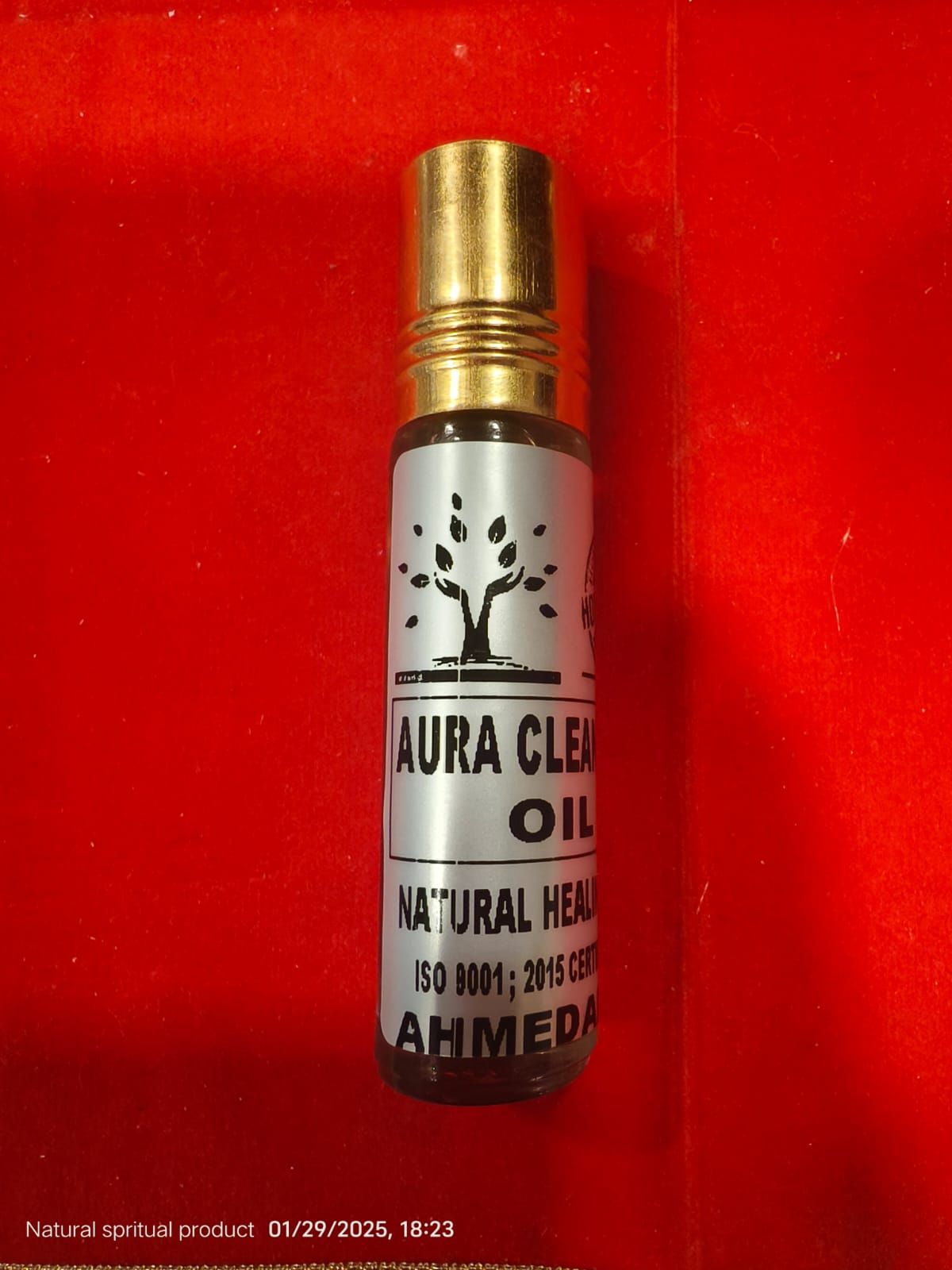 Aura cleansing oil