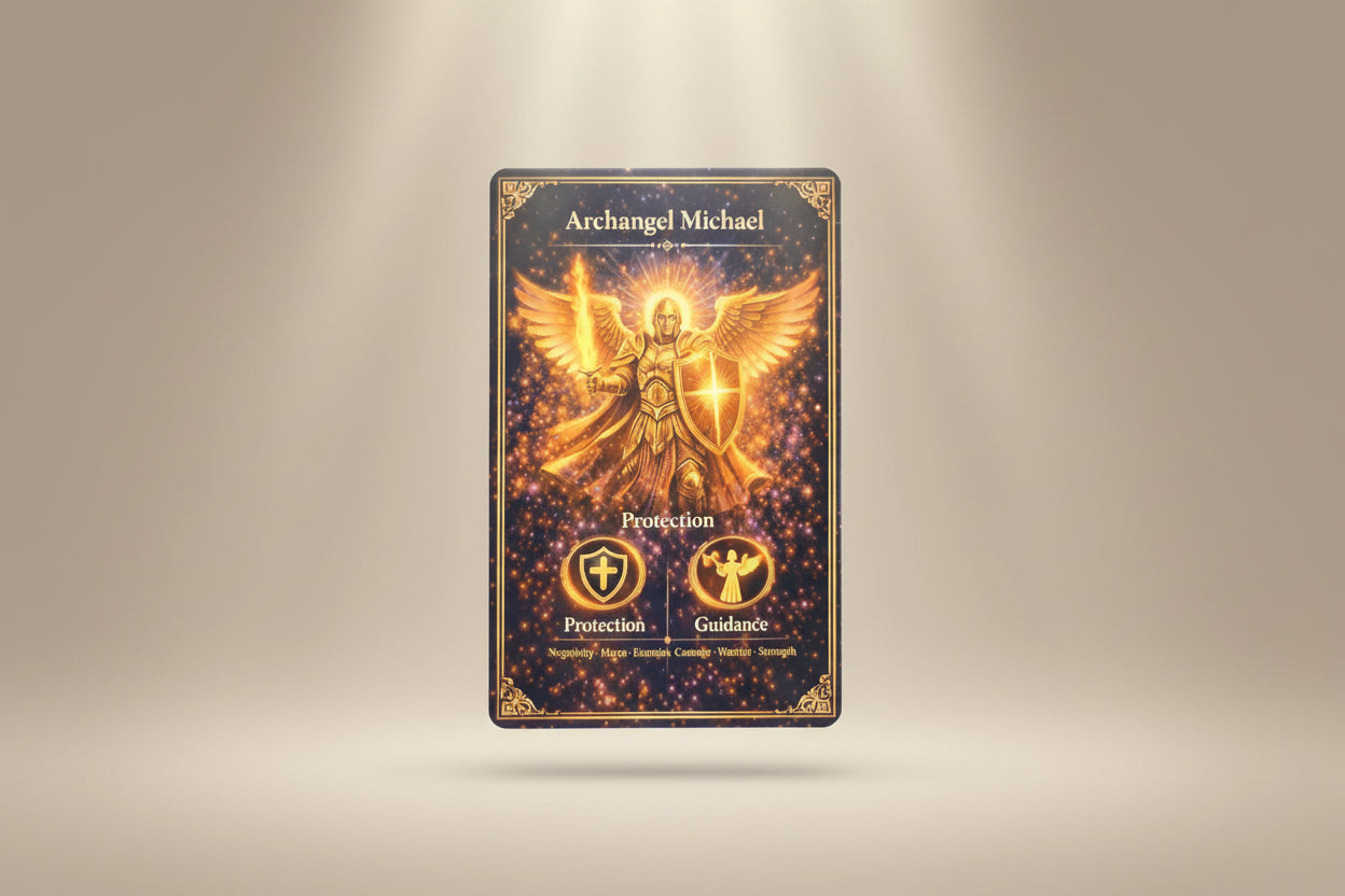 Archangel Michael Protection Card