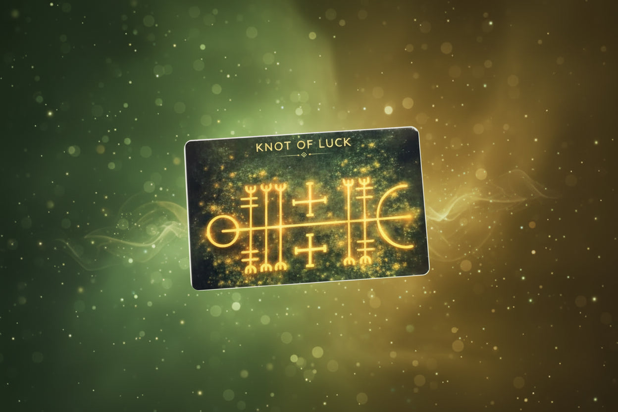 Knot of Luck Symbol Card
