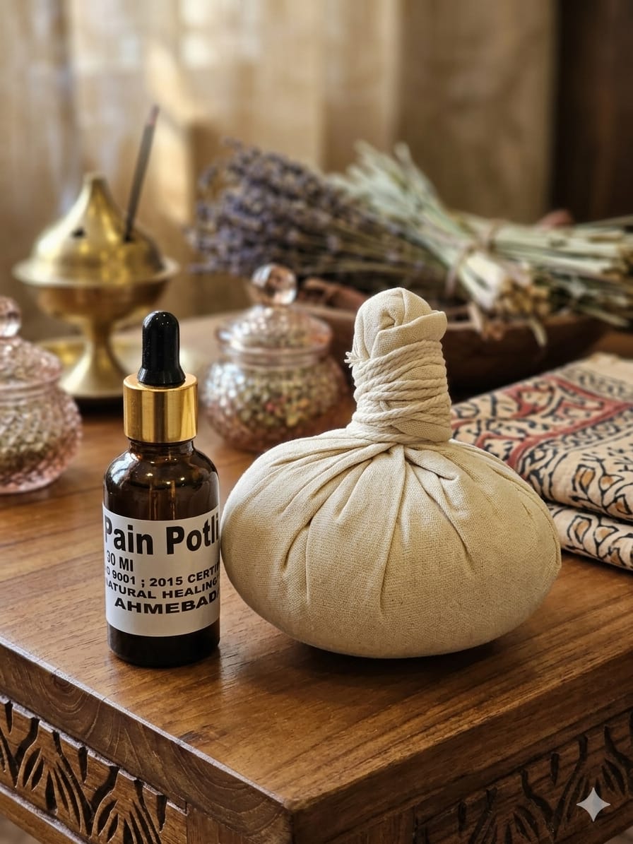 Pain Potli with Healing Oil