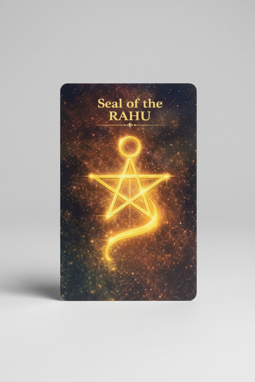 Seal of Rahu – Yantra Card
