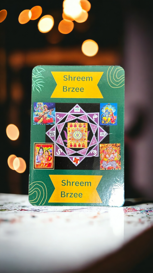 Shreem Brzee Healing Card