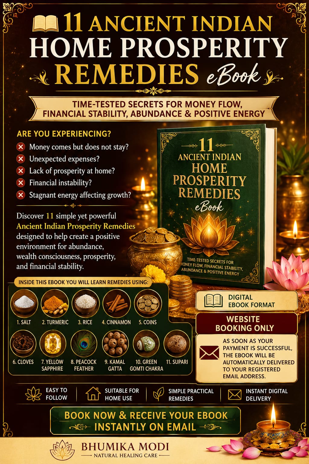11 Ancient Indian Home Prosperity Remedies eBook by Bhumika Modi