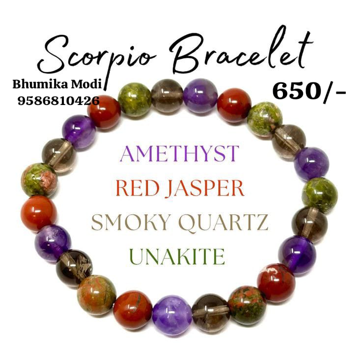 Scorpio Crystal Bracelet
