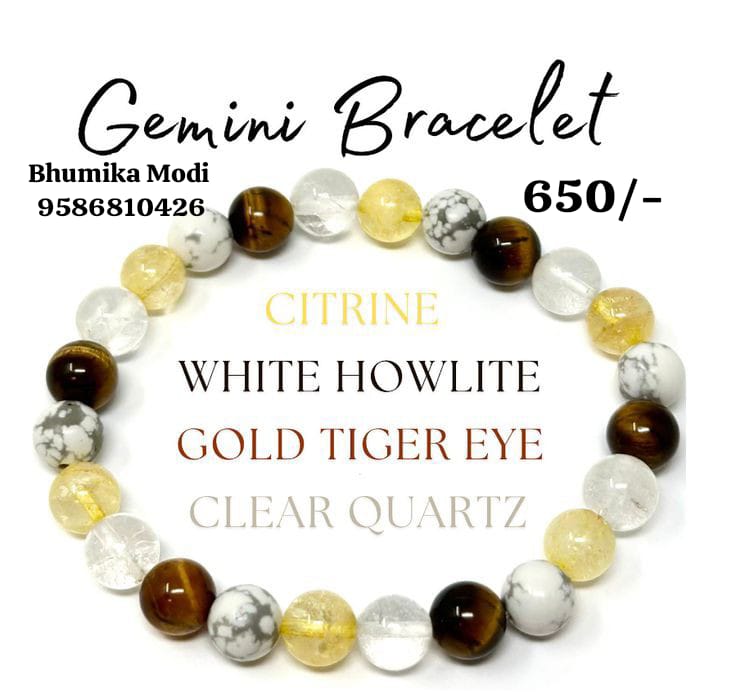 Gemini Crystal Bracelet