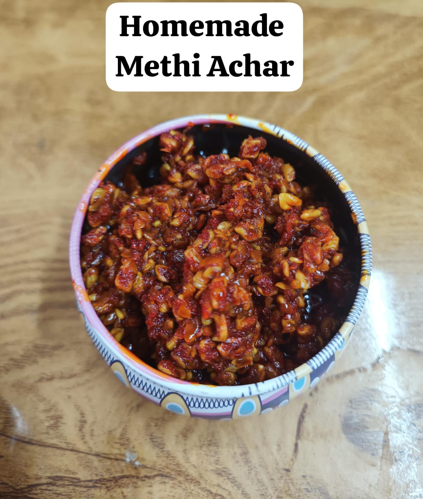 Methi pickle 400 gms