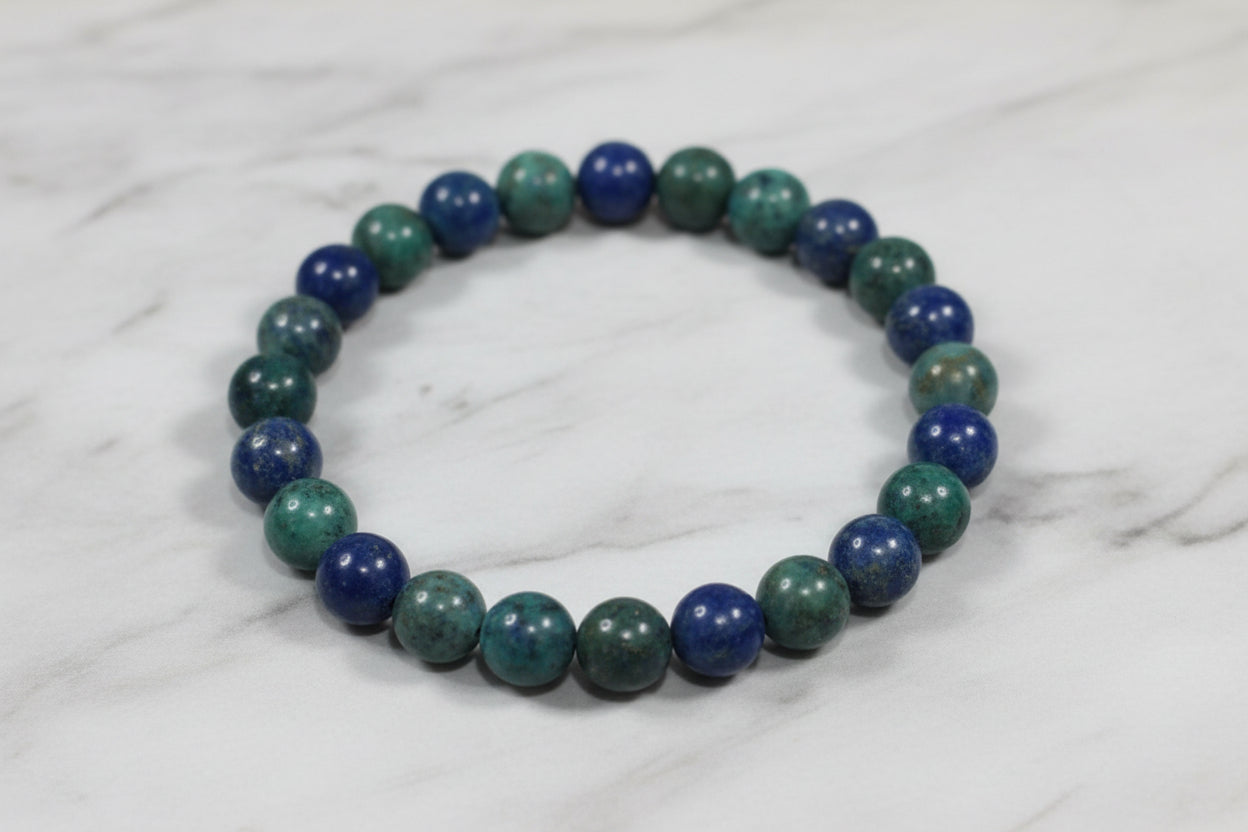 Azurite bracelet