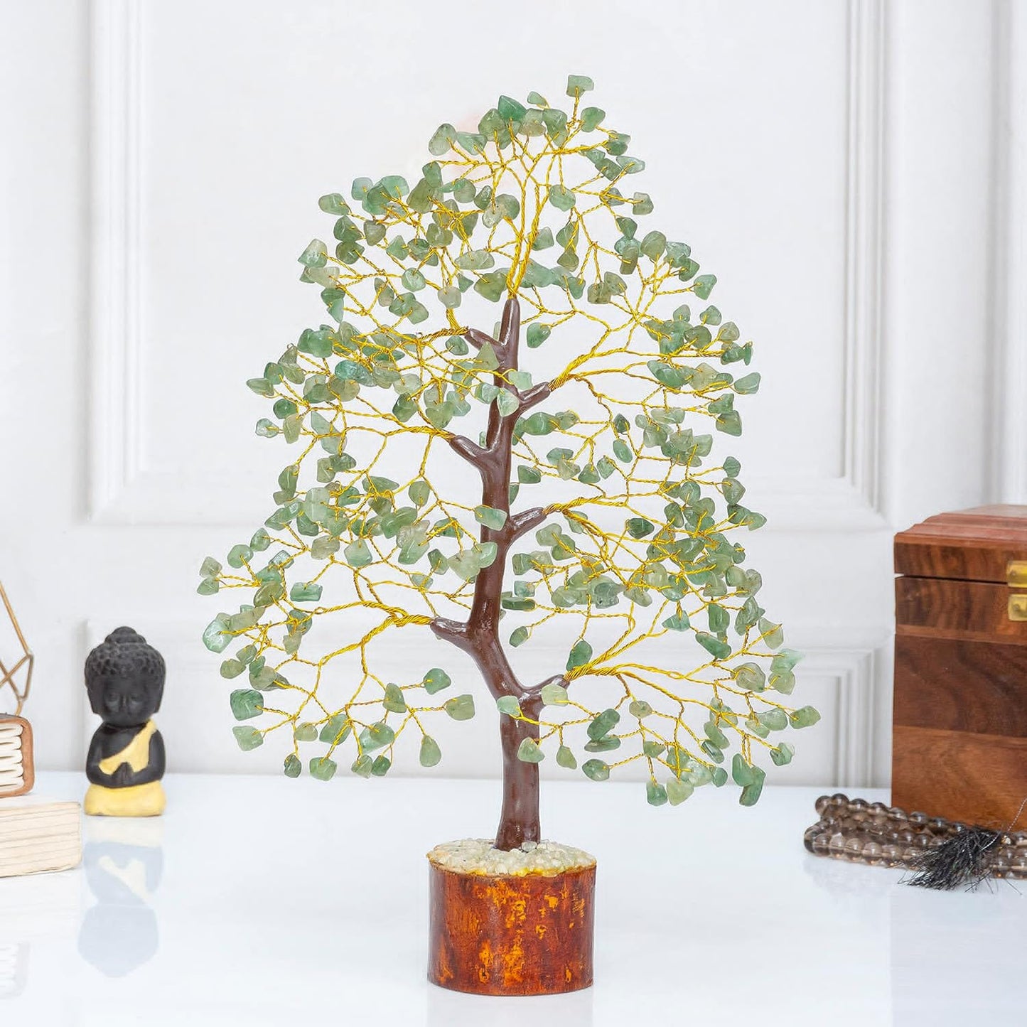 Green Aventurine Tree