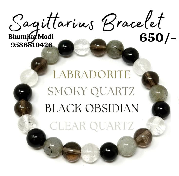Sagittarius Crystal Bracelet