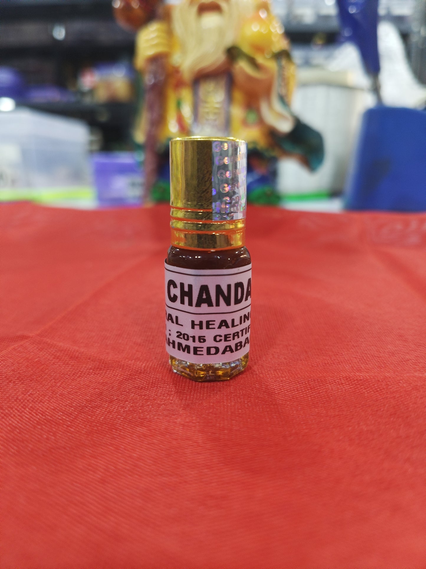 Chandan Attar – Sacred Sandalwood Fragrance for Protection, Meditation & Spiritual Power
