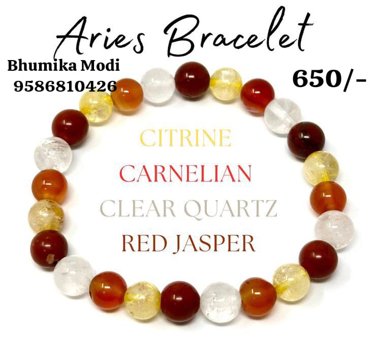 Aries Crystal Bracelet