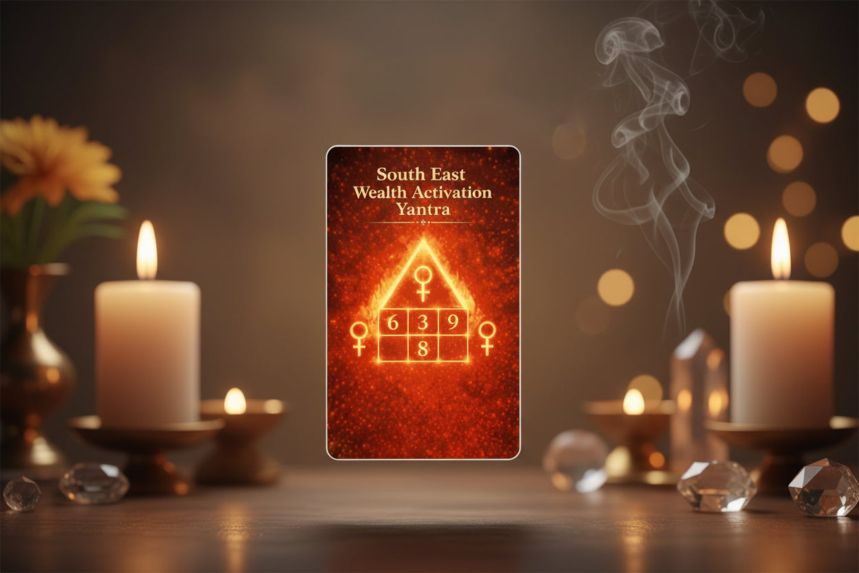 South East Wealth Activation yantra card