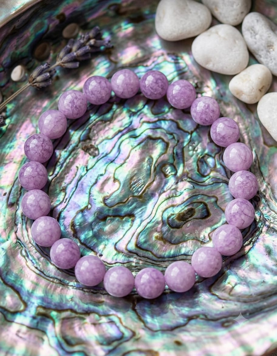 Afghani Kunzite Bracelet – Love, Emotional Healing & Heart Chakra Balance
