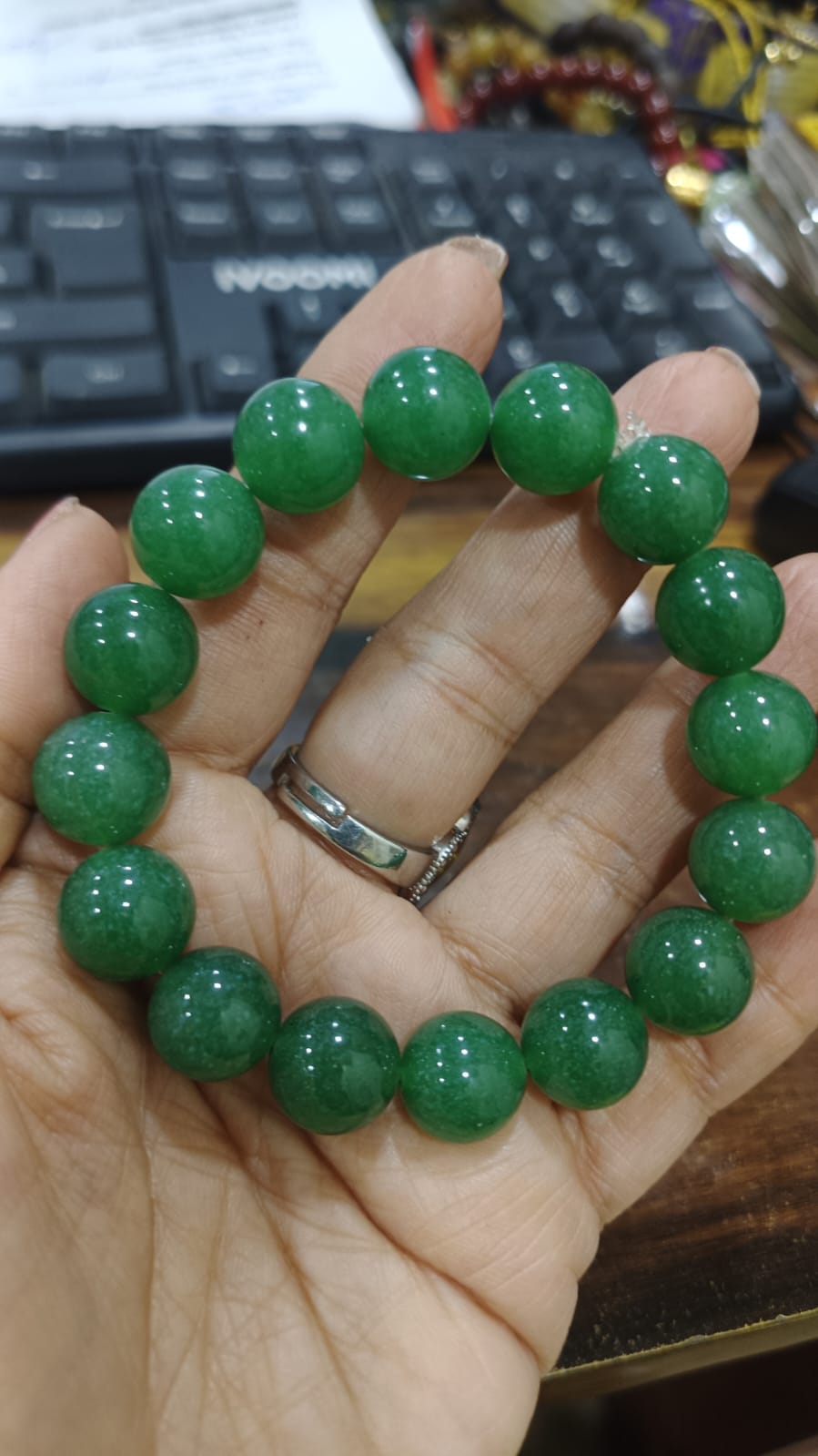 Green Aventurine Bracelet – 12 MM Premium Quality