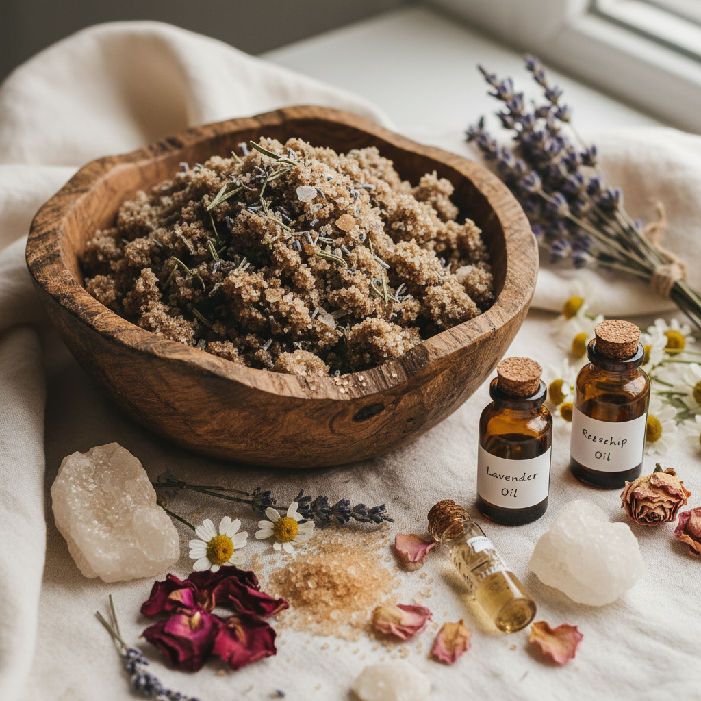 Natural Handmade scrub