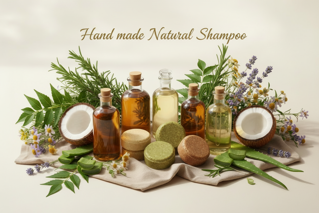 Natural Homemade Shampoo