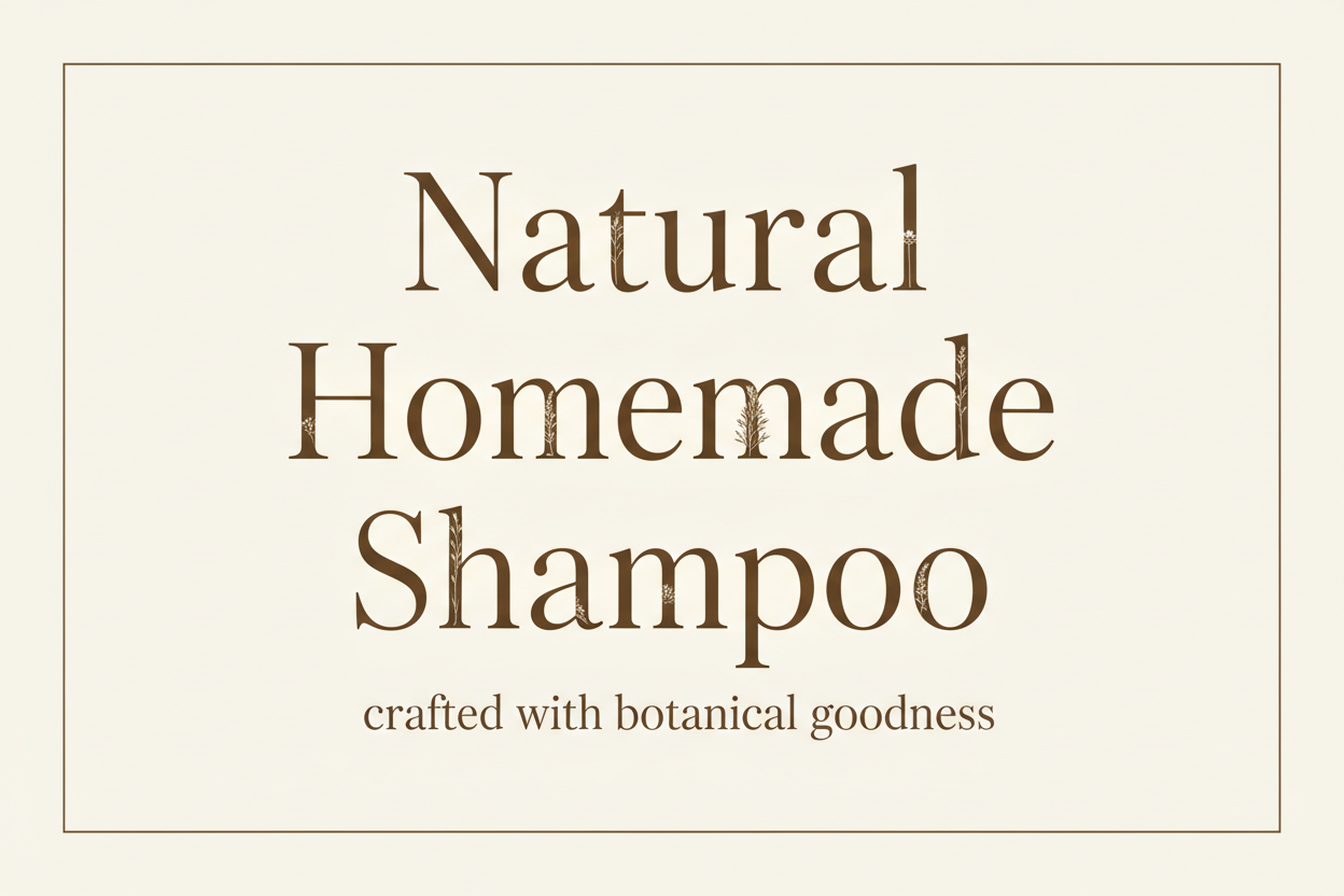 Natural Shampoo