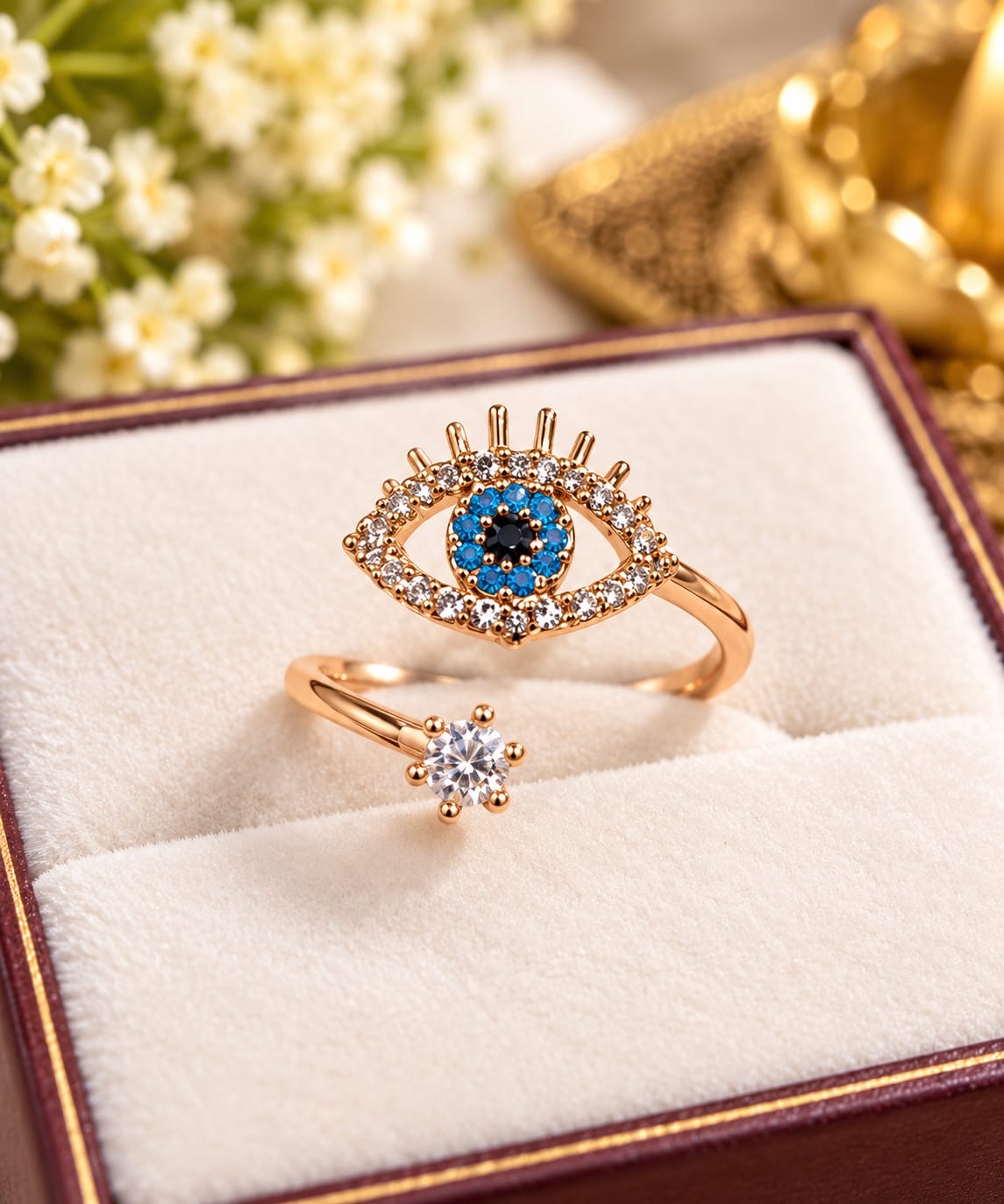 EVIL EYE PROTECTION RING