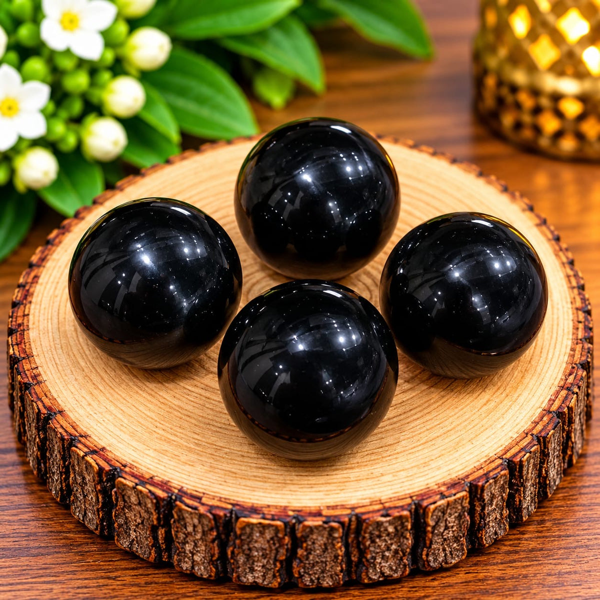 BLACK TOURMALINE MINI BALL