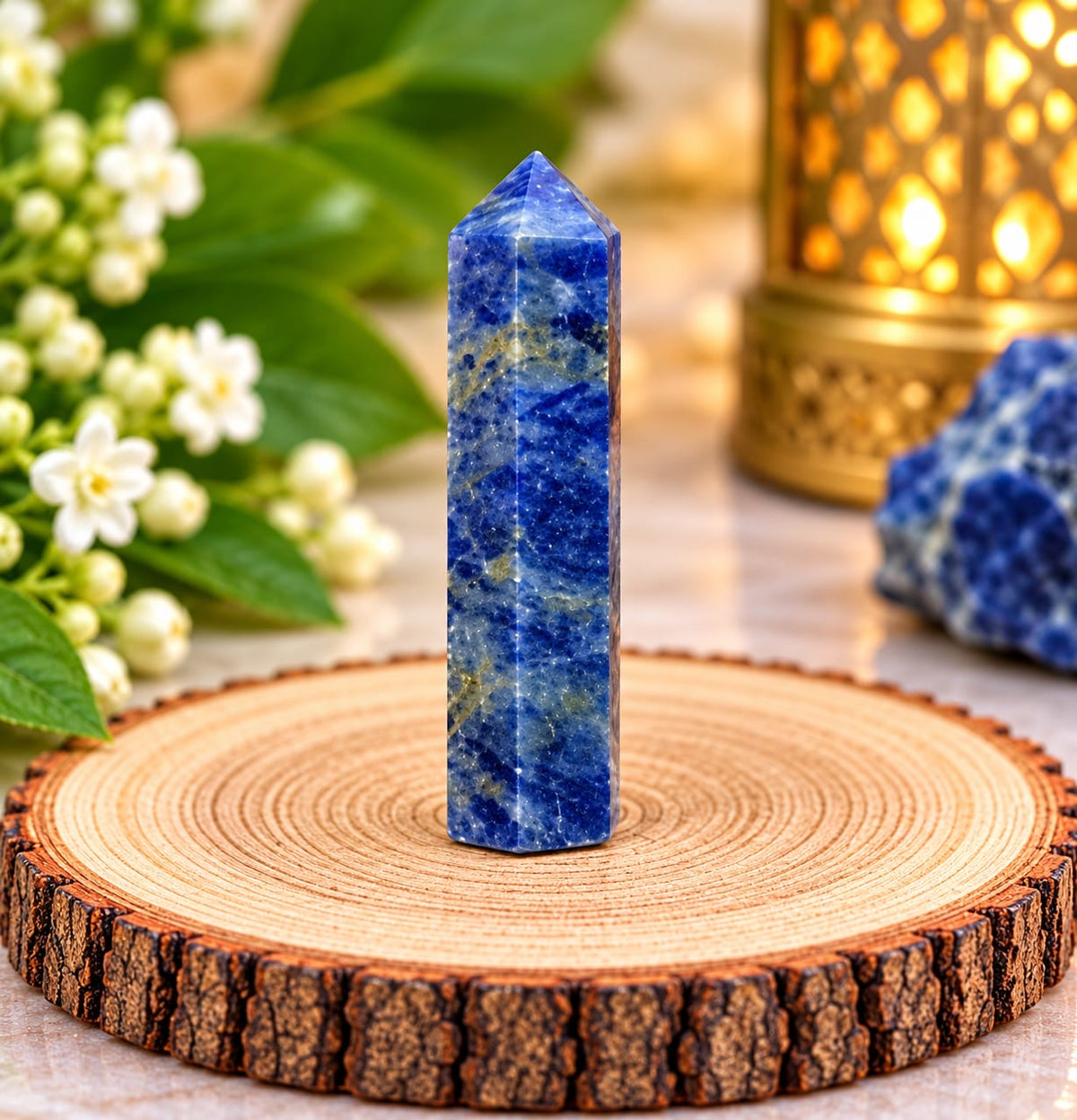 LAPIS LAZULI MINI CRYSTAL PENCIL
