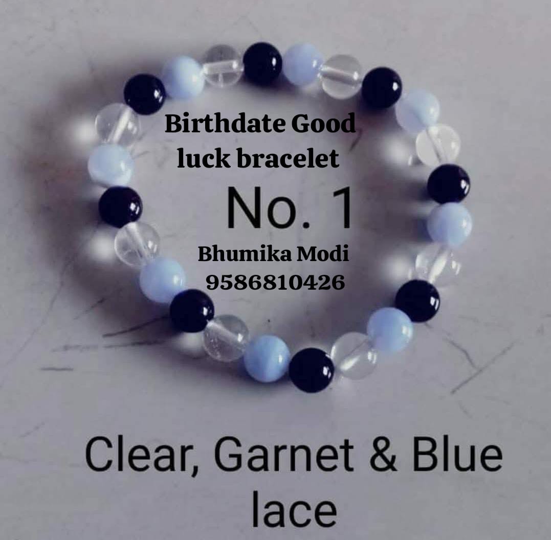 Birthdate Good luck bracelet No.1