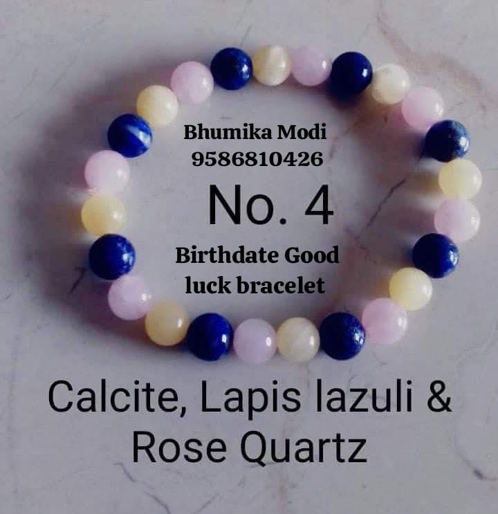 Birthdate Good luck bracelet No.4