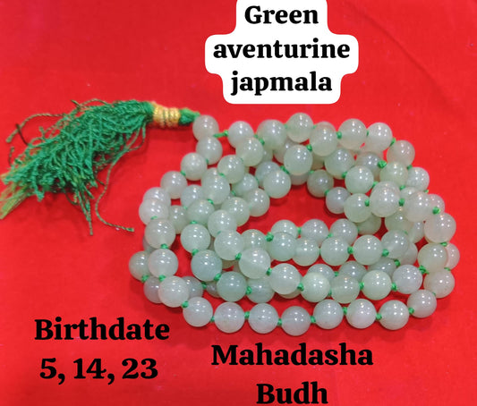 Green Aventurine Japmala