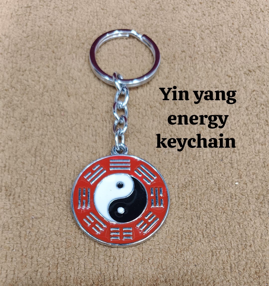 Yin Yang Energy Keychain