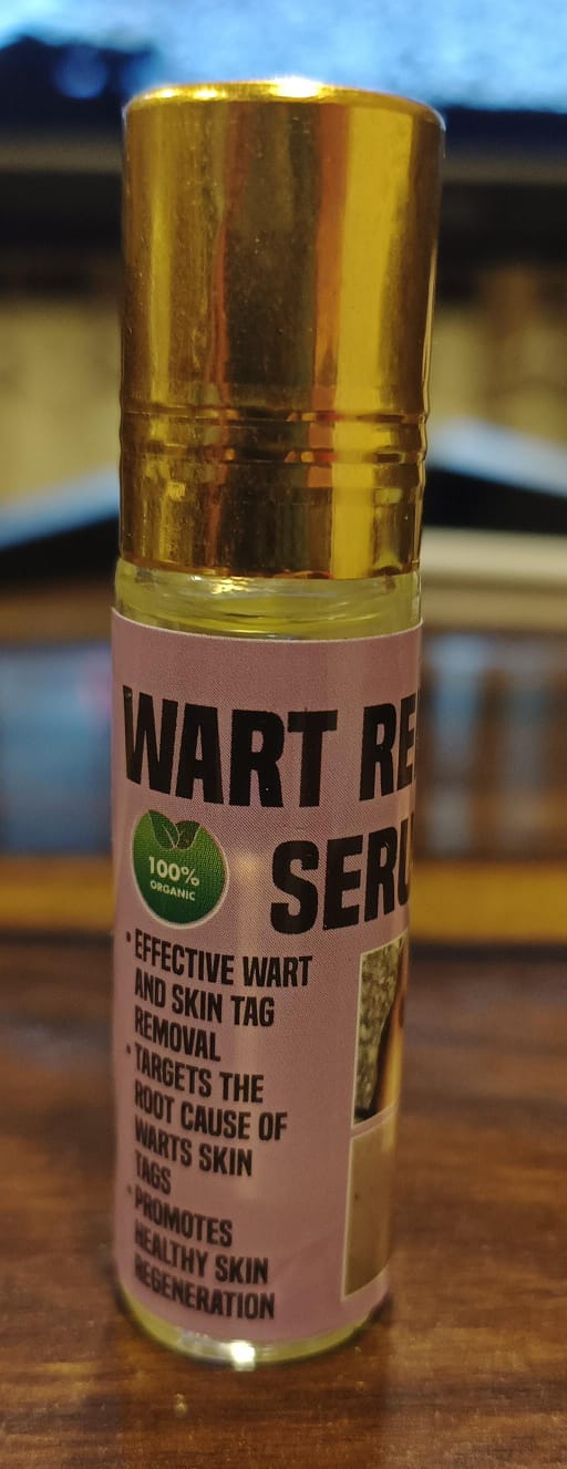 Wart removal serum