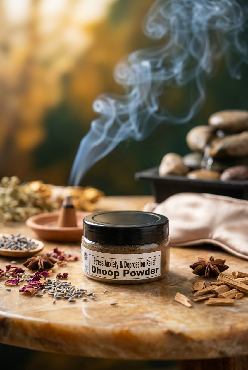 STRESS, ANXIETY & DEPRESSION RELIEF DHOOP POWDER
