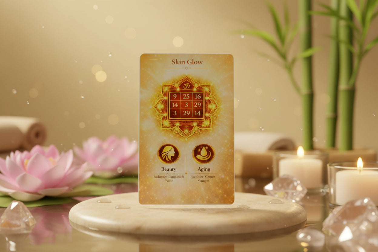 Skin Glow Yantra Card