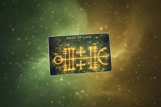 Knot of Luck Symbol Card