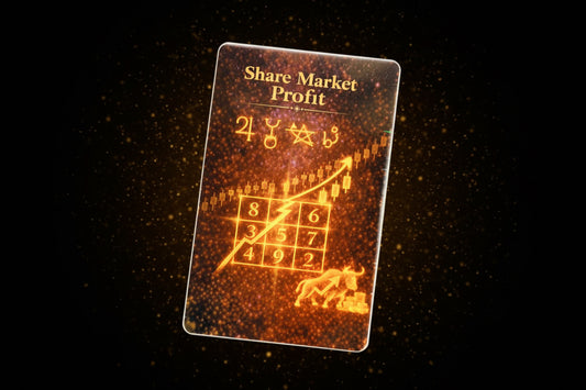 Share Market Profit Yantra Card