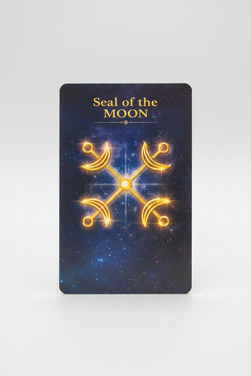Seal of The Moon – Yantra Card