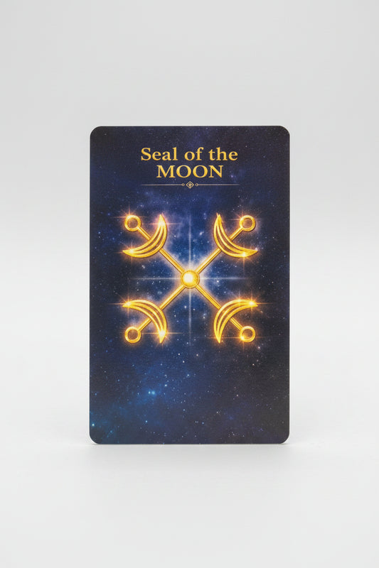 Seal of The Moon – Yantra Card