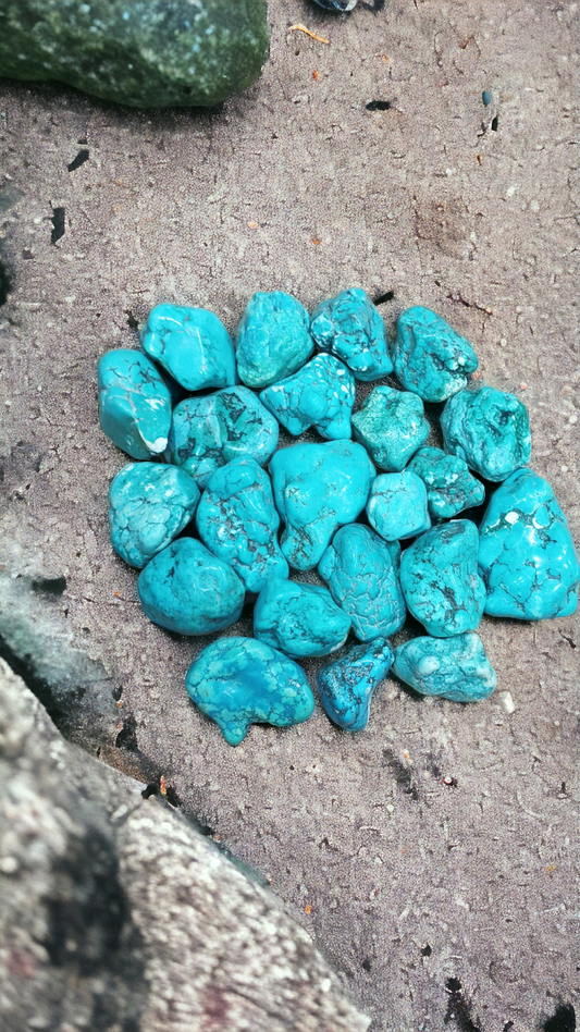 Turquoise rough stone