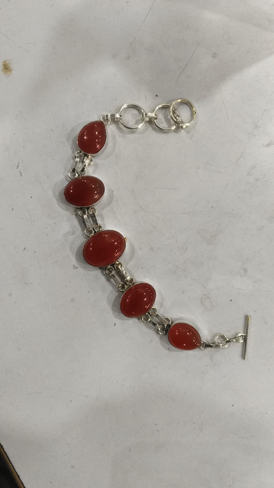 Carnelian Metal Bracelet [211]