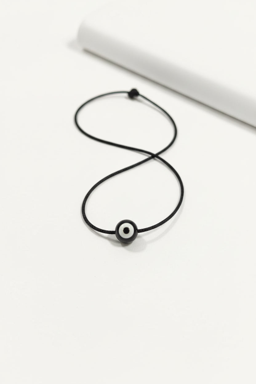 Turkish evil eye pendant with thread [392]