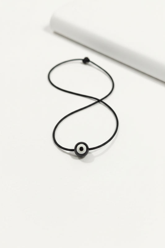 Turkish evil eye pendant with thread [392]