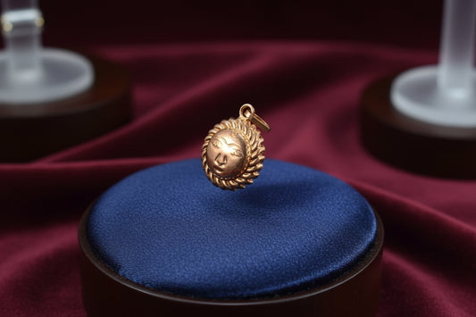 Copper Surya Pendant [381]