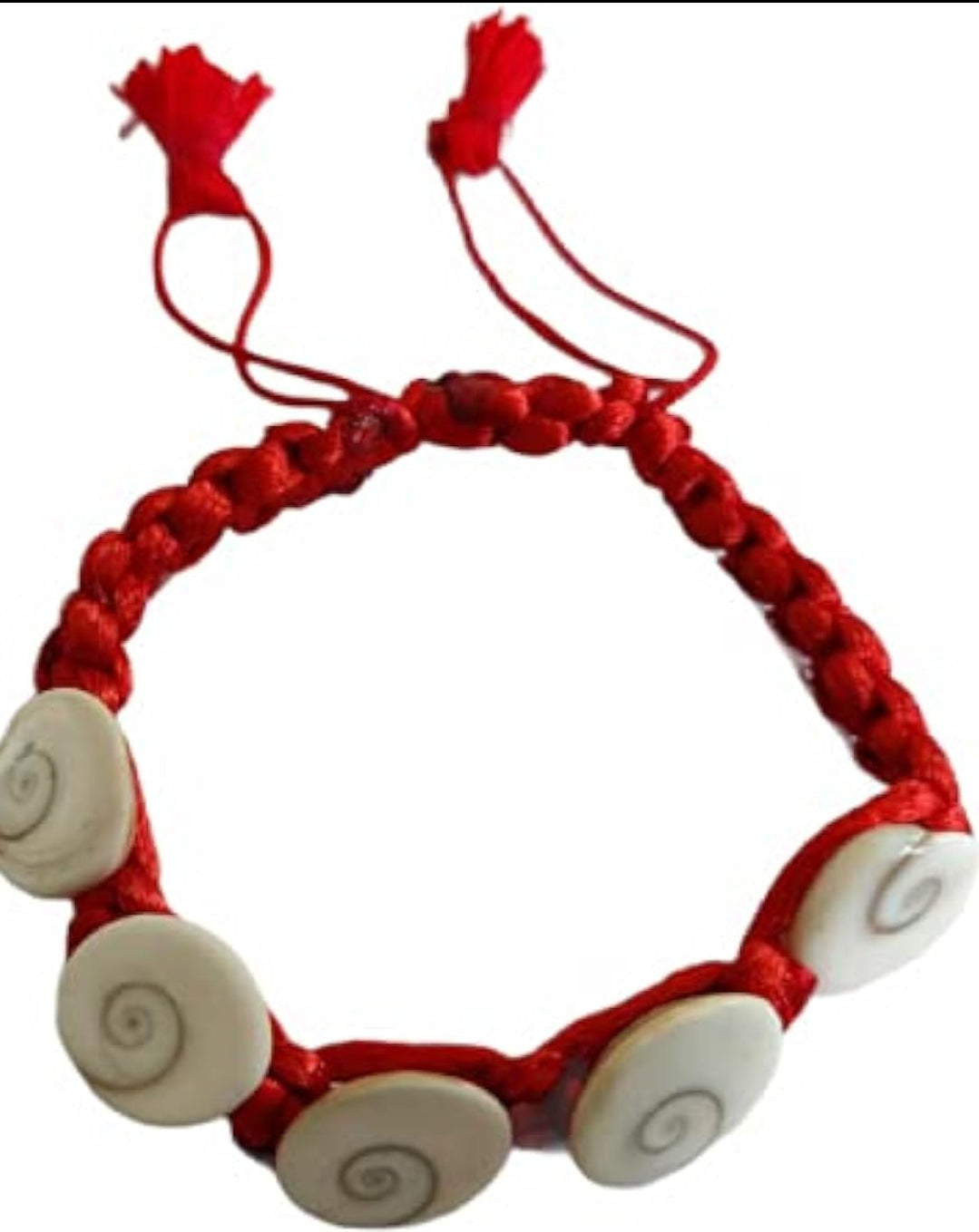 5 Gomti Chakra Red Thread Bracelet [377]
