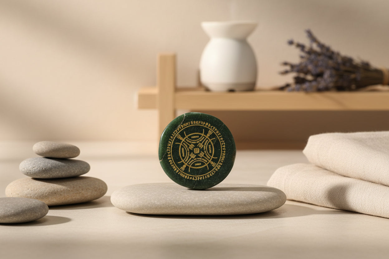 Danobus Green Jade Coin [515]