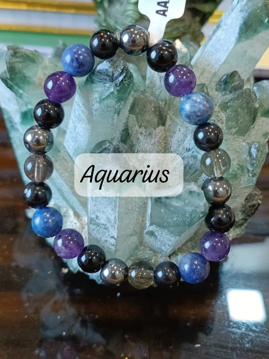 Aquarius Zodiac bracelet
