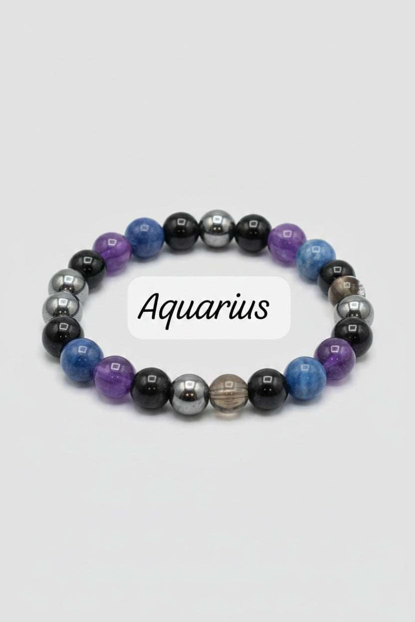 Aquarius Zodiac bracelet