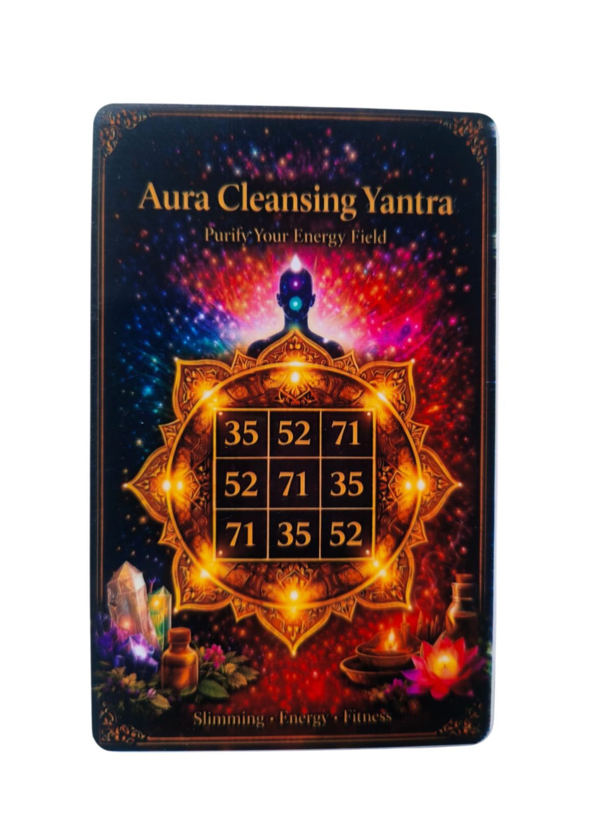 Aura Cleansing yantra card