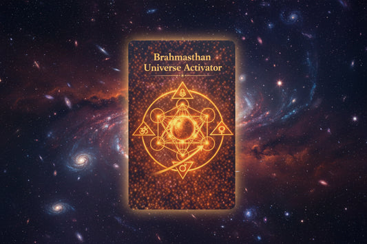 Brahmasthan Universe Activator yantra card